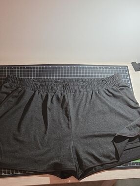 Women's Black Athletic Shorts